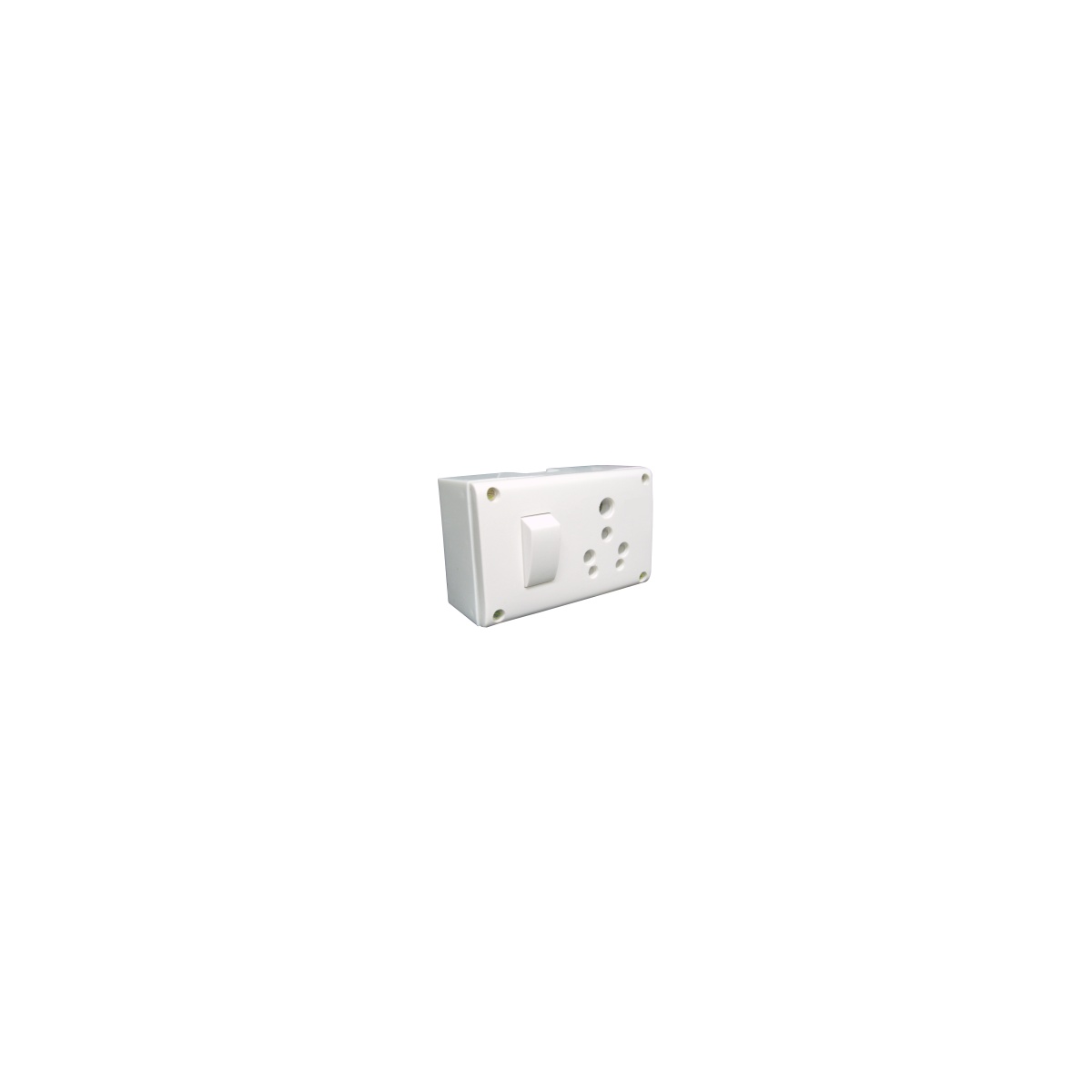 3 in 1 Switch Socket With Box 16A